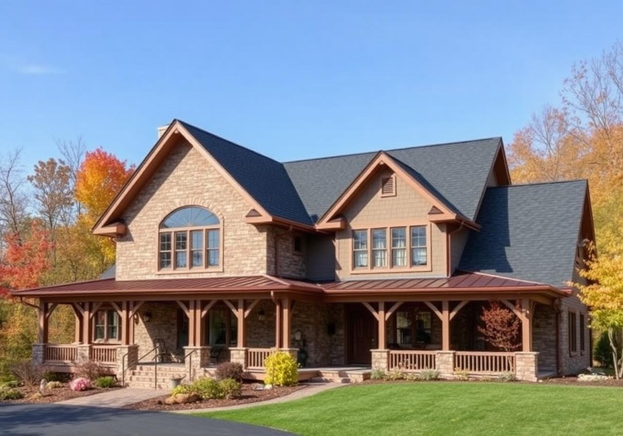 Virginia home with new roof